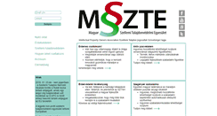 Desktop Screenshot of mszte.com